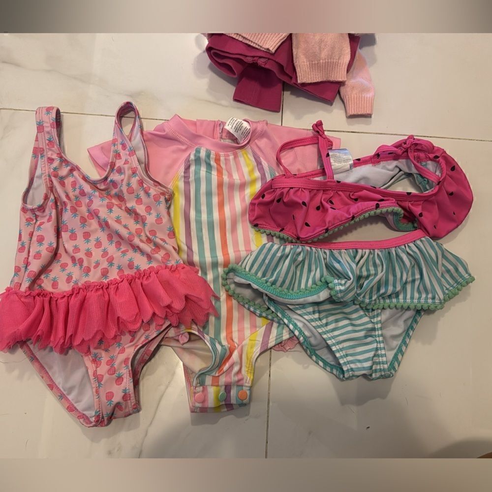 Baby bathing suits bundle #13